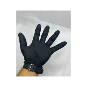 Guanti in nitrile nere